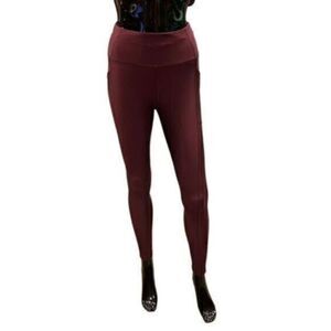 Athlux
burgundy legging high waisted pants size small